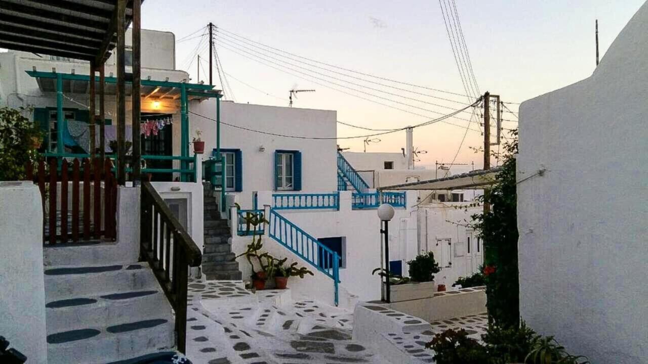 Traditional Split Level House In Mykonos Town Villa Kültér fotó