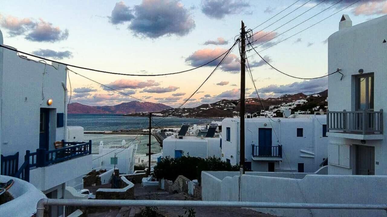 Traditional Split Level House In Mykonos Town Villa Kültér fotó