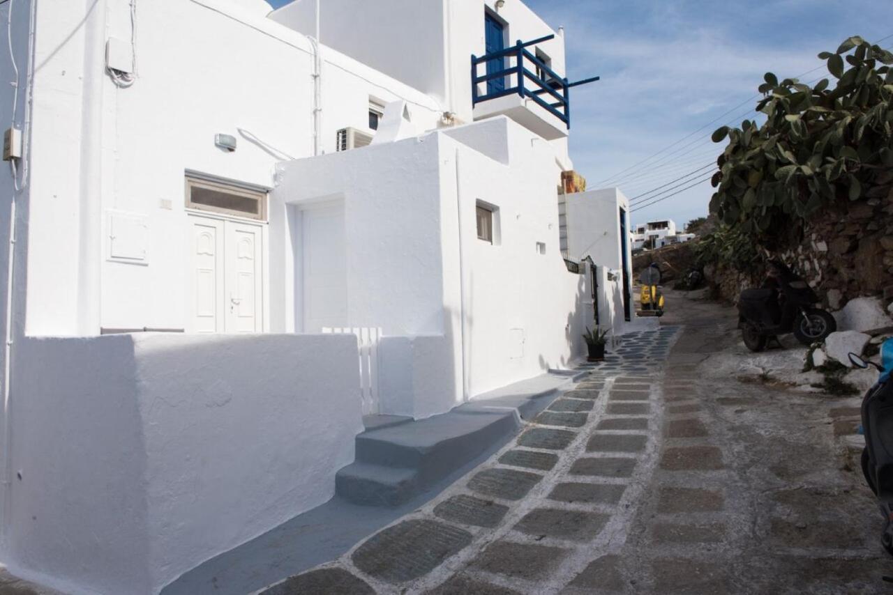 Traditional Split Level House In Mykonos Town Villa Kültér fotó
