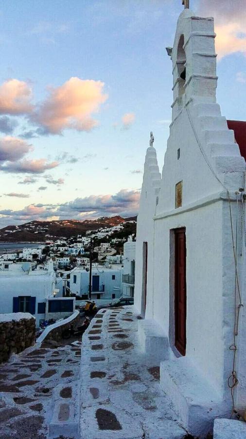 Traditional Split Level House In Mykonos Town Villa Kültér fotó