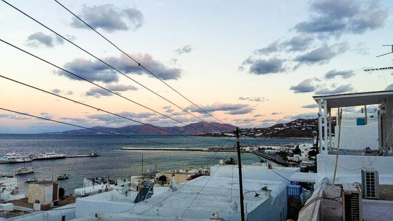 Traditional Split Level House In Mykonos Town Villa Kültér fotó